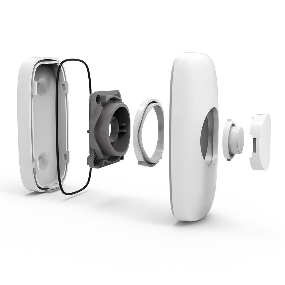 Smart Wireless Doorbell Long Range Waterproof Remote System 1 To 2_voghion.com