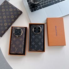 欧美潮牌L家折叠屏手机壳适用华为X6高级感带中轴X5保护X5翻盖