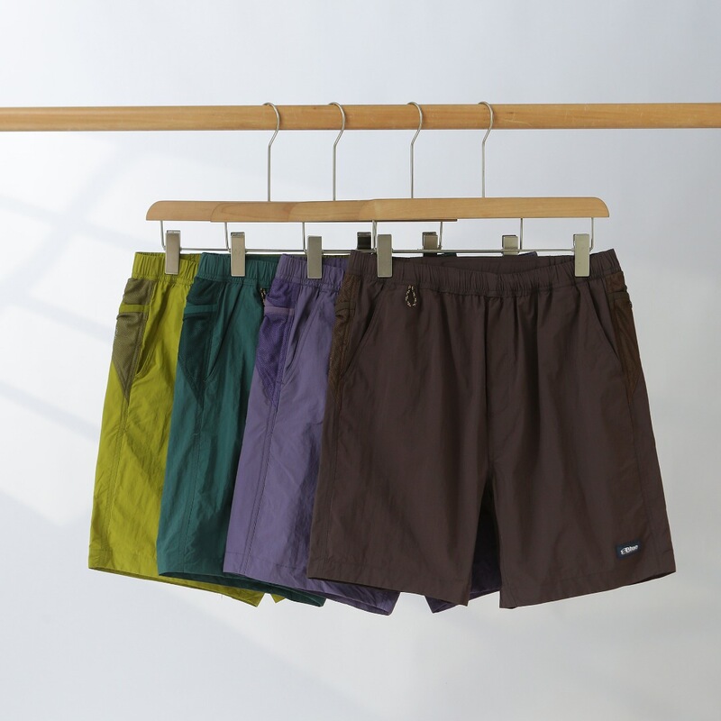 Mountain-Style Outdoor Designer Multi-Pocket Nylon Woven Breathable Quick-Dry Functional Casual Men's Shorts 2511