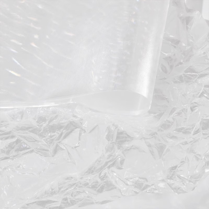 Fuente de agua fría papel de embalaje de flores engrosado impermeable película de vidrio perlada de alto nivel de sensación de ramo de flores material de florista