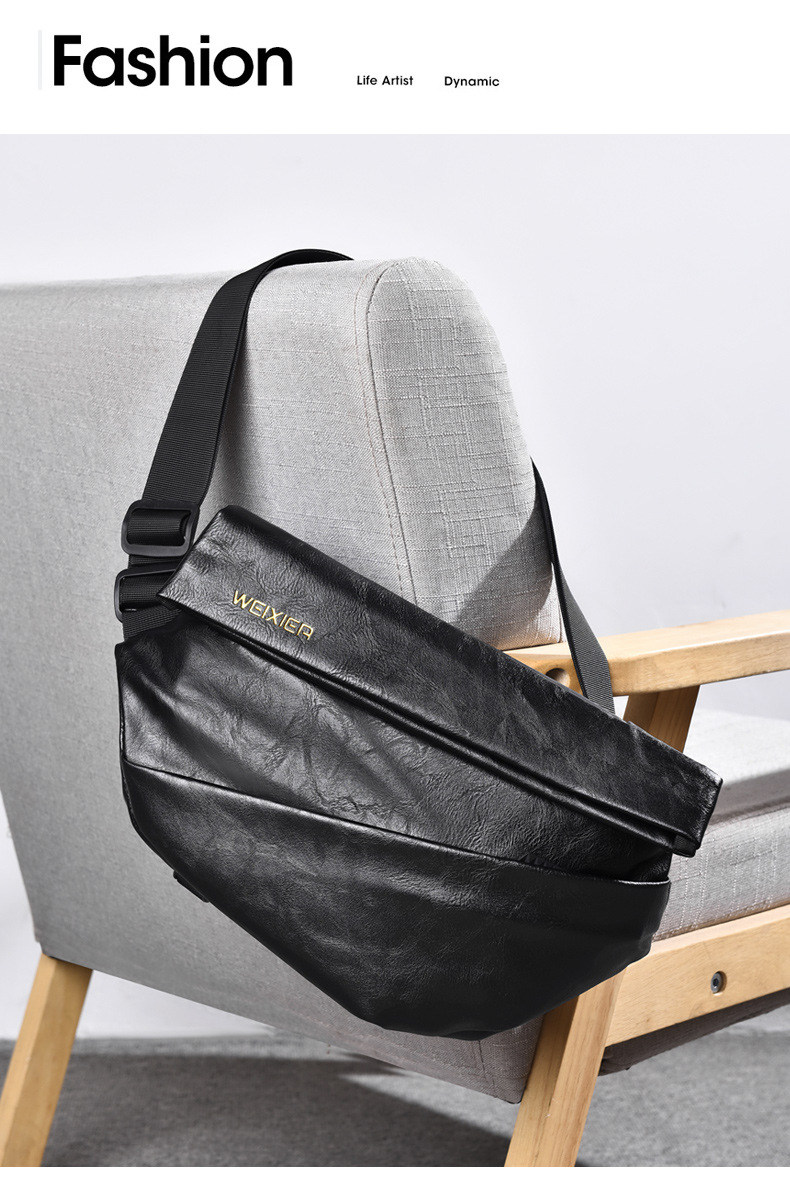 Borsa a tracolla per pendolari di grande capacità, tracolla sportiva, tendenza alla moda, per ciclismo, da uomo_voghion.com