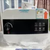 The 6-liter mechanical water outlet is bare and has no accessories.