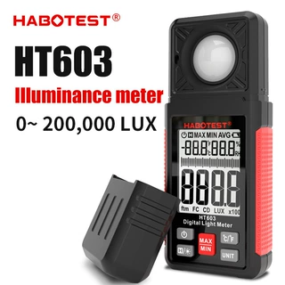 HABOTEST HT603数字照度计测光仪高精度流明测试仪大屏光照度仪
