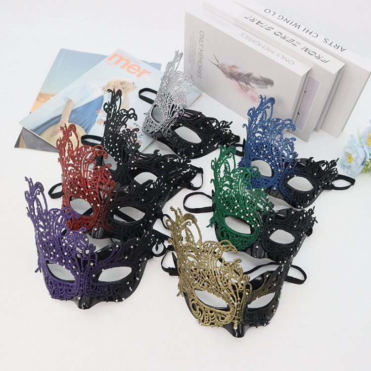 Máscaras transfronterizas de encaje de Phoenix para máscaras de maquillaje de baile de Halloween