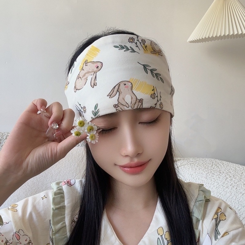 妊婦用フレンチパストラルスタイルのロマンチックな純綿ヘッドバンド、暖かい頭の保護、防風性、産後マタニティハット、産後帽子、ターバン|undefined