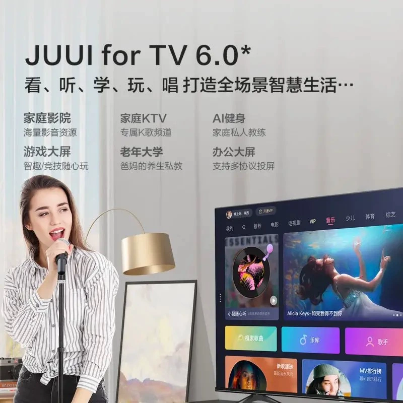 Оптовая продажа 55-дюймов/4K HDR HD/Умный голос/Комплексный умный экран ТВ