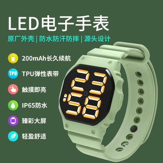 厂家现货LED电子手表运动A1按键开关时尚休闲学生表盘电子表批