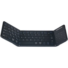 手机平板电脑无线蓝牙键盘三折叠通用触控板数字键便携type-c充电