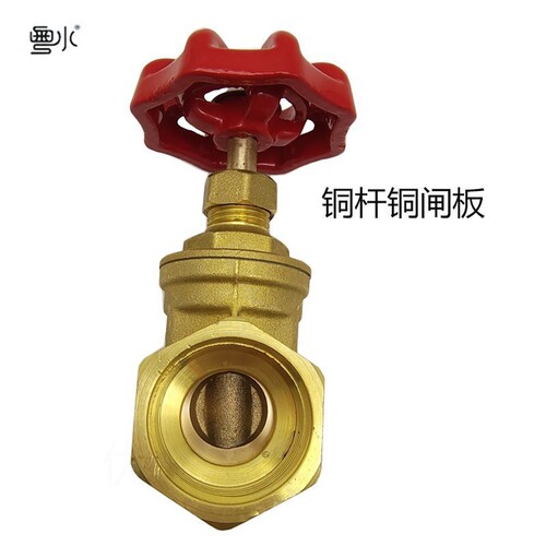 Full copper gate valve 4/6 inch 2 inch DN15 water meter DN20 tap water 25 total valve 32 valve 59 copper gate valve