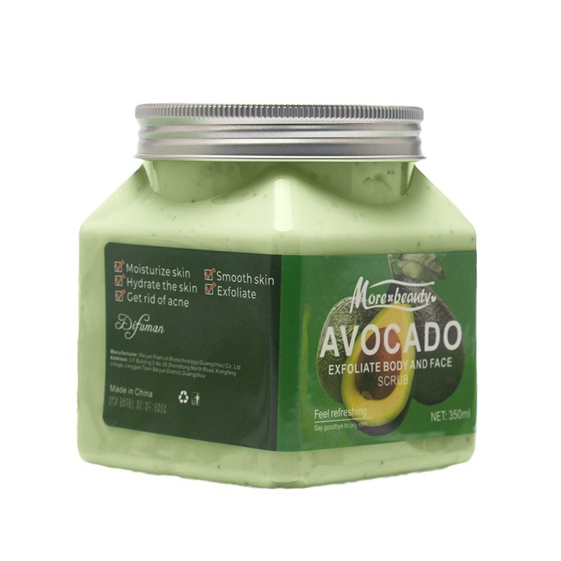 Exfoliante corporal de 350ml, limpieza profunda, piel de pollo exfoliante, piel hidratante y suave, exfoliante transfronterizo image 5