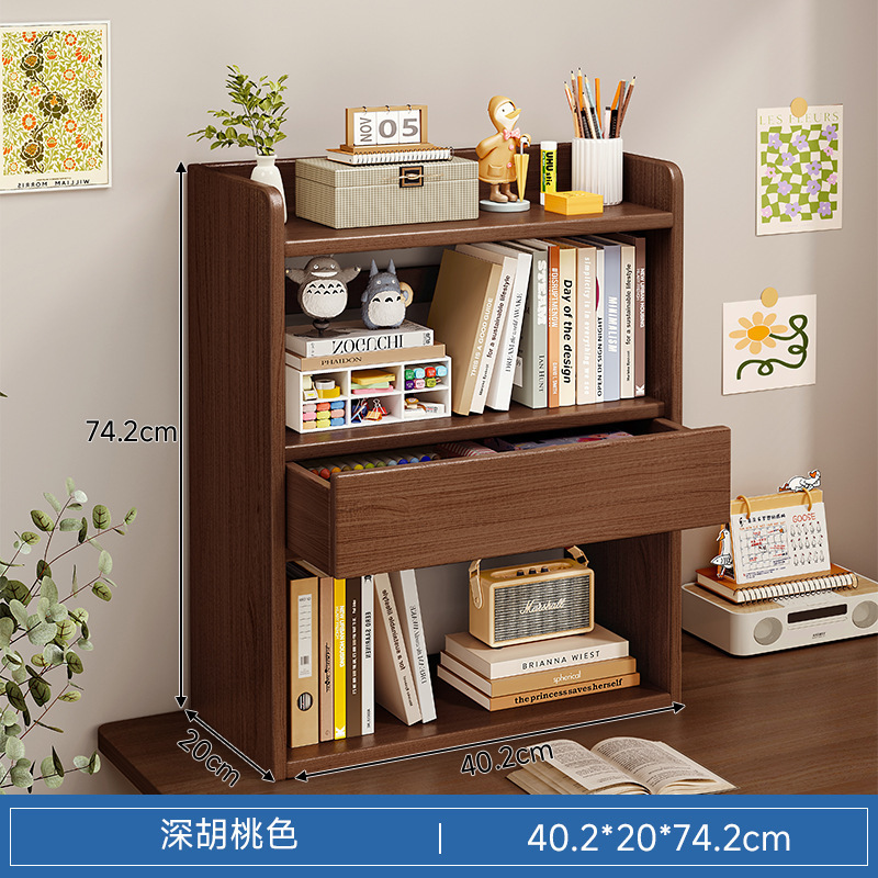 Estante de escritorio Estante de escritorio Estante de escritorio para el hogar de los estudiantes, almacenamiento de escritorio, gabinete pequeño de varias capas, estación de oficina, estante pequeño