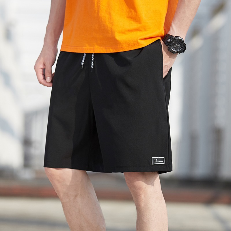 Silk sports shorts