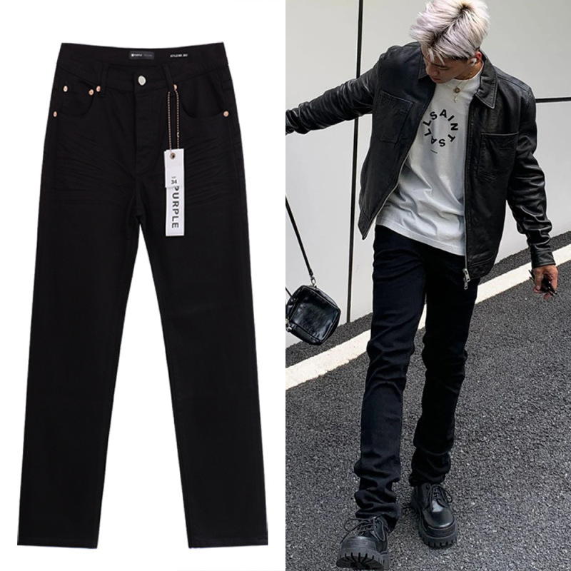 Purple Brand Jeans Low-Waist Slim-Fit Washed Pants Classic Versatile Casual Trendy Brand Bf Men's Long Pants Purple Brand Jeans Low-Waist Slim-Fit Washed Pants Classic Versatile Casual Trendy Brand Bf Men's Long Pants
