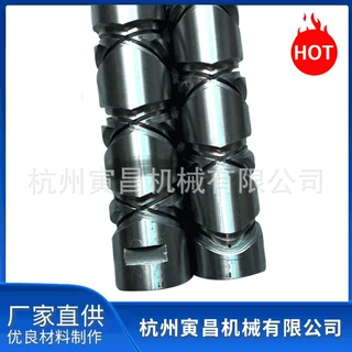 厂家定制复滚珠丝杠来回丝杆玻璃纤维机纺织机槽筒化纤机械长凸轮