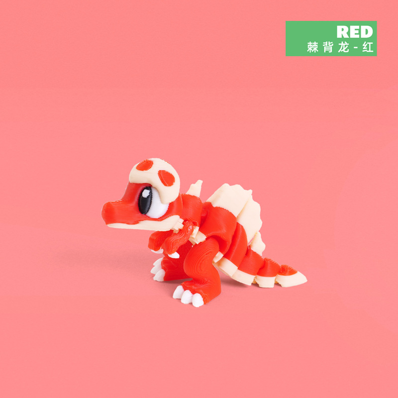 スポット 3D プリントマルチカラーアマゾンクロスボーダー卵殻小さな恐竜クリエイティブ恐竜装飾品手作りギフト装飾品バッチ|undefined