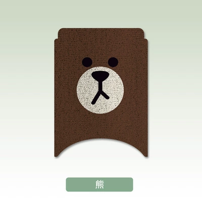 Electric vehicle foot mat Anti-Slip Wire Loop Foot Pedal - bear-no-9-m85cm80cm95c