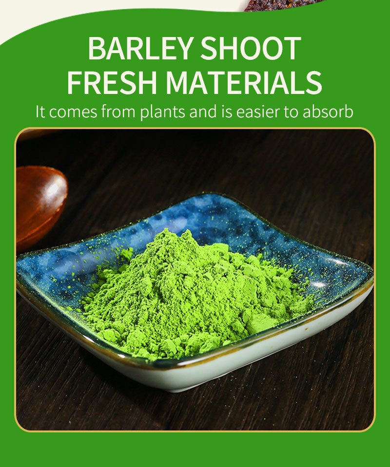 Barley Grass Juice Powder Da Mai Ruo Ye Qing Zhi Powder 45g Green Drink Mix preparation