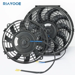 Universal Radiator Ventilyatoru 12V 80W 120W Yağ/Hava Soyutma Kiti
