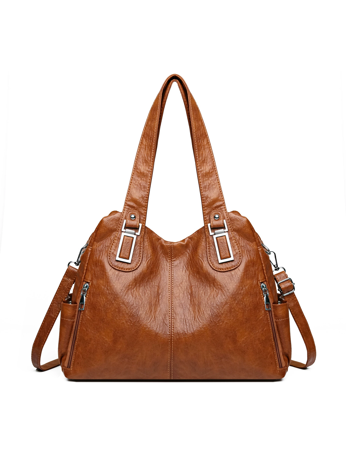 Summer capacious one-shoulder bag, bag strap, European style