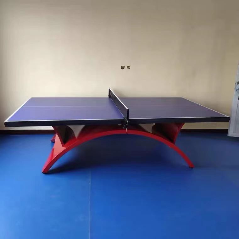 indoor Ping pong table Rainbow indoor standard household match Table tennis table Foldable Golden Rainbow Rainbow