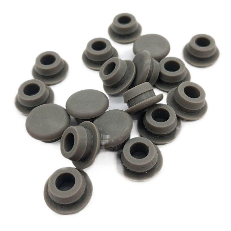 SOURCE Твердая силиконовая заглушка прямой поставки 6 мм Молочно-белая водостойкая Пыленепроницаемая, устойчивая к высоким температурам Т-образная герметичная заглушка для пробирки