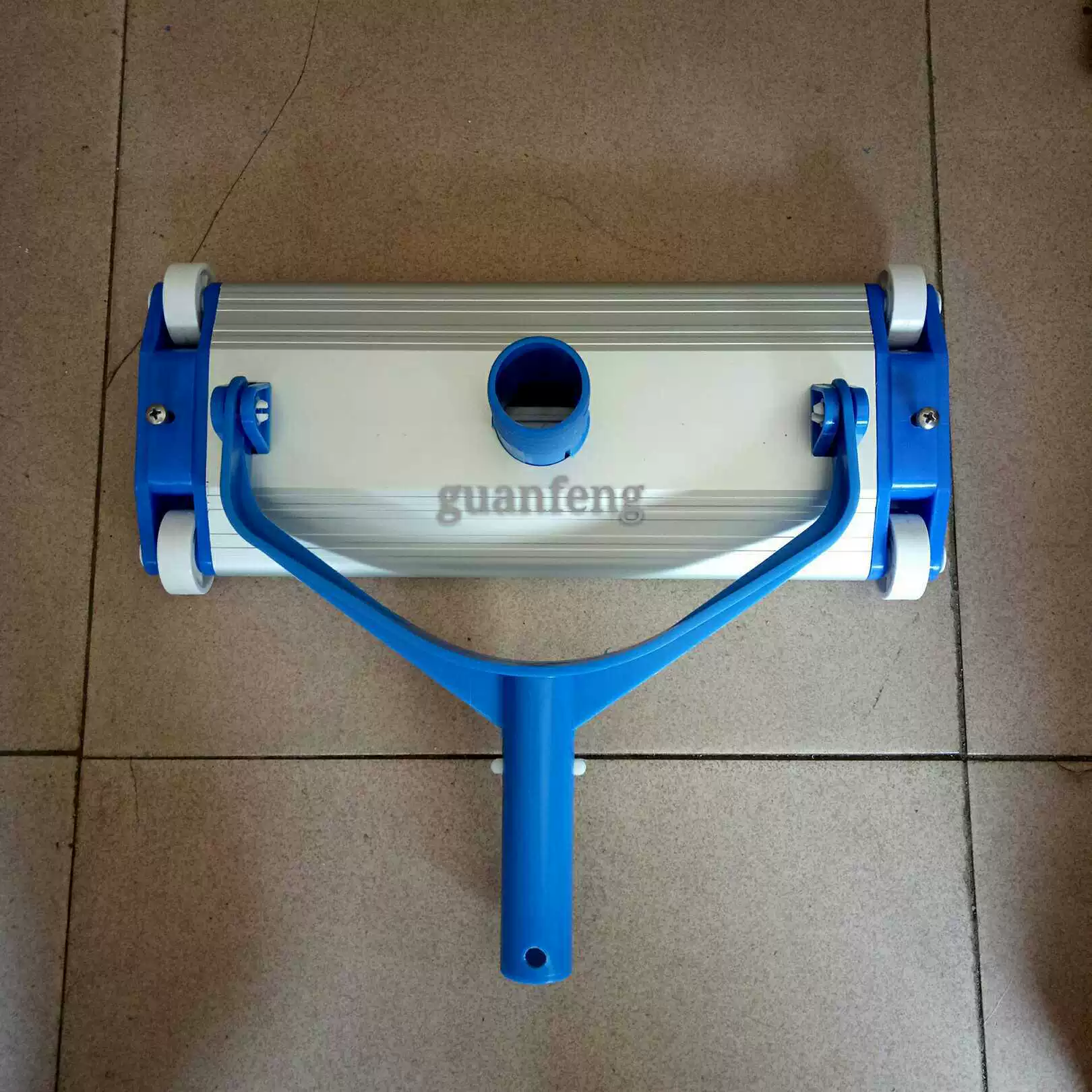 Поддон для всасывающей головки бассейна, 14-дюймовый, 19inch 25inch сверхмощный всасывающий головка из алюминиевого сплава с щеткой для чистки дна бассейна