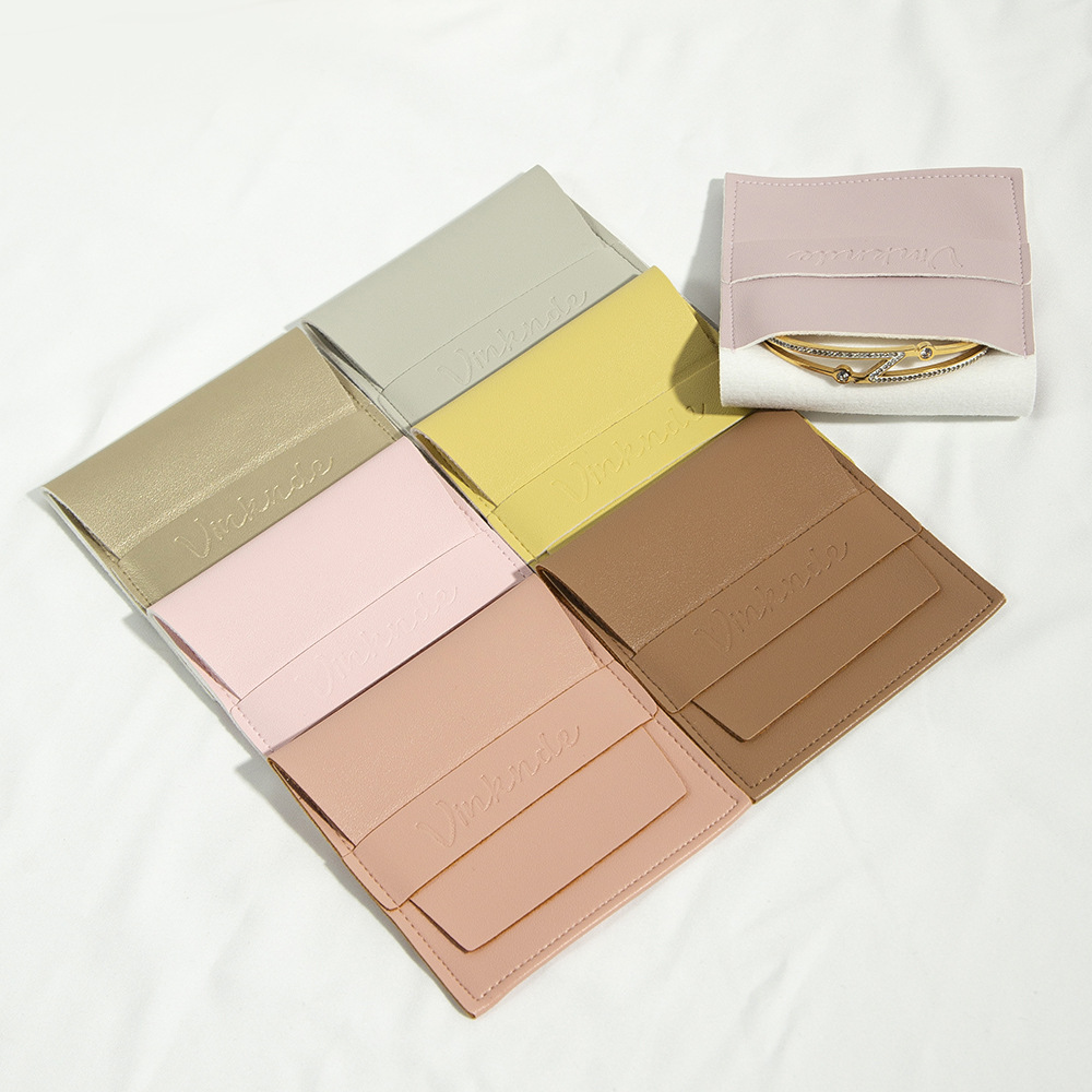 1 Pieza Tela Estilo Simple Fiesta A Diario Color Sólido Bolsas Embalaje  Joyería display picture 4