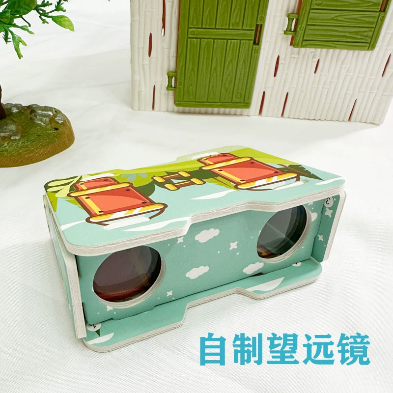 Набор для сборки 3D-пазла: телескоп для дошкольников (6 лет), развивающий научные навыки, учебное пособие для школы