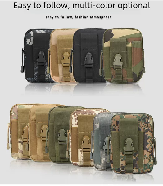 Special Offer Outdoor Sports Tactical Belt Belt Wearing Belt Coin Purse 6-inch Mobile Phone Bag Military Fan Tactical Belt Bag