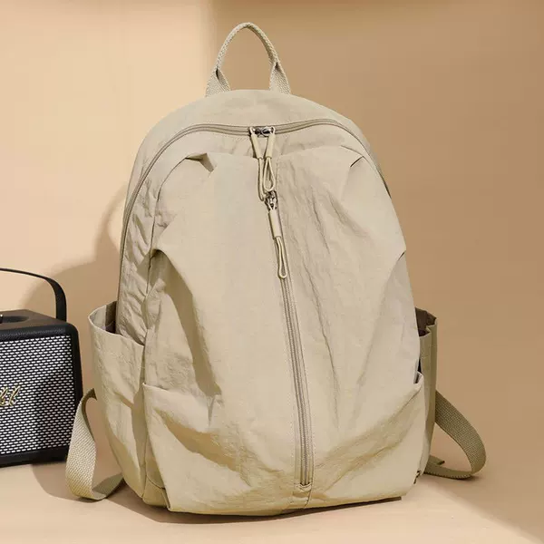 Lightweight Waterproof Nylon Cloth Women's Outdoor Travel Mountaineering Large-Capacity New Backpack Men's Travel Small Backpack Backpack