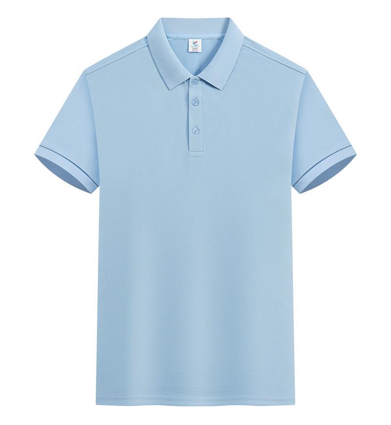 Camiseta de exhibición de mangas cortas de hielo con solapa de hielo, camiseta de campaña de polo, camiseta de algodón de poliéster de amoníaco personalizada