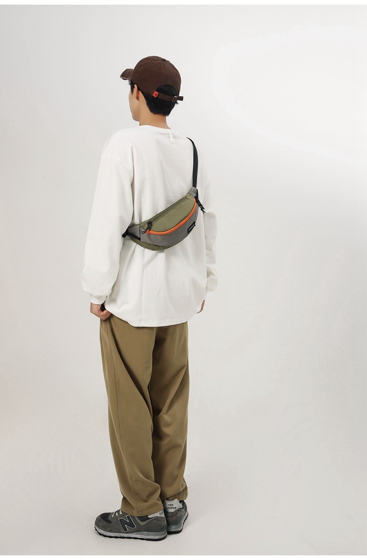 Torba, torba na klatkę piersiową typu crossbody, nisza uniwersalna 2024 nowa moda, sport, ekskluzywny styl, internetowa celebrytka torba na klatkę piersiową_voghion.com