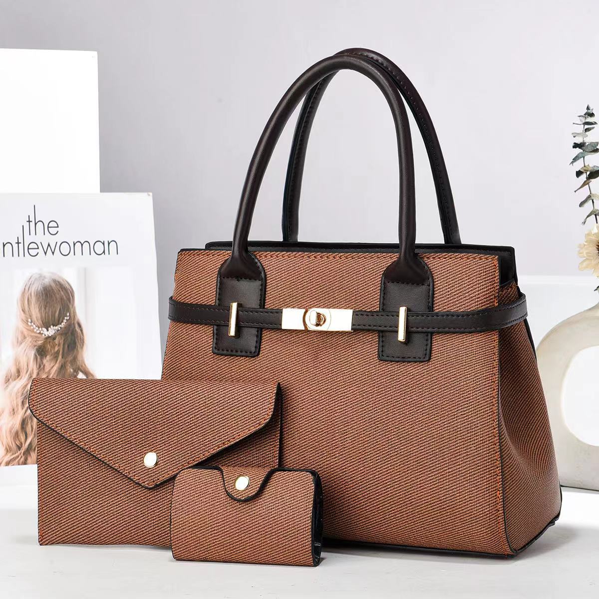 Bolso Otoño Retro Bolso de hombro de gran capacidad 2025 Nuevo bolso de madre de viajero de cuero suave de moda