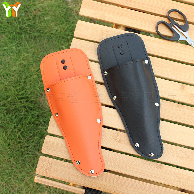 Outdoor Garden Pruning Tool Storage Bag,Waist-mounted Pruning Knife Leather Sheath,Gardening Fruit Picking Tool Bag