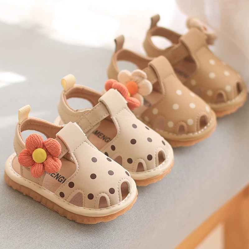 Летние детские сандалии Баотоу дышащие детские туфли