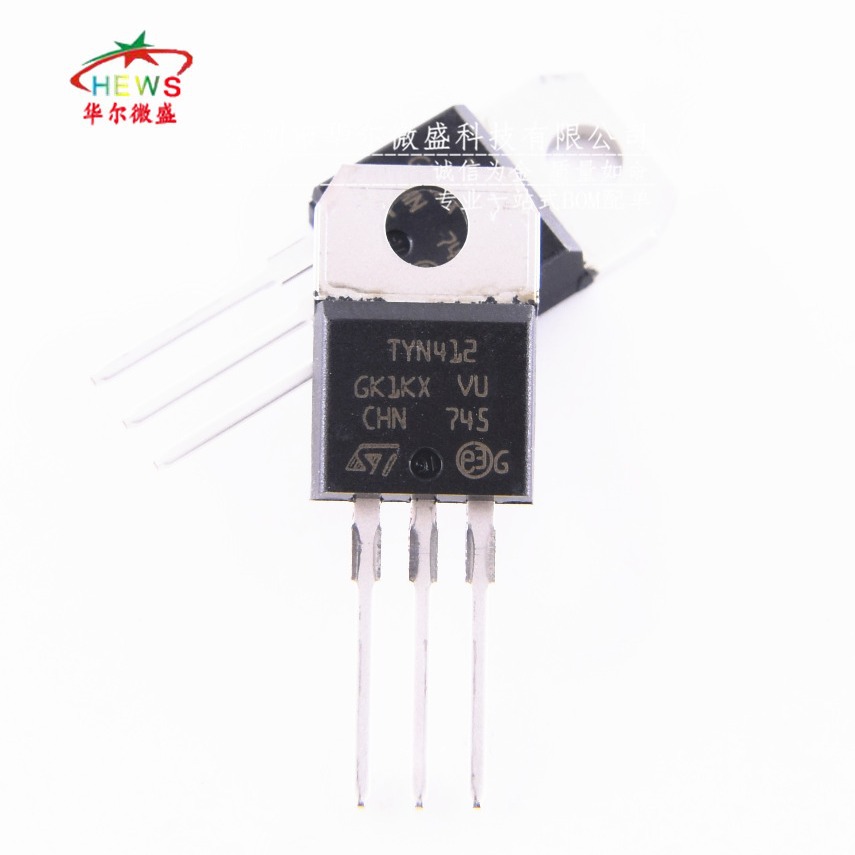 原装正品 质量保证 TYN412 TYN412RG 单向可控硅 12A400V TO-220