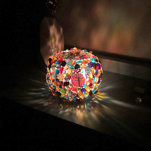 透明玻璃创意烛台底胚圆球diy手工制作马赛克装饰品摆件儿童礼物