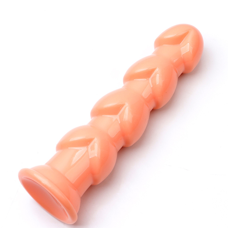 Suction Cup Dildo with Harness-Free Wearable Base, TPE Anal and Vaginal Trainer — detail image 7