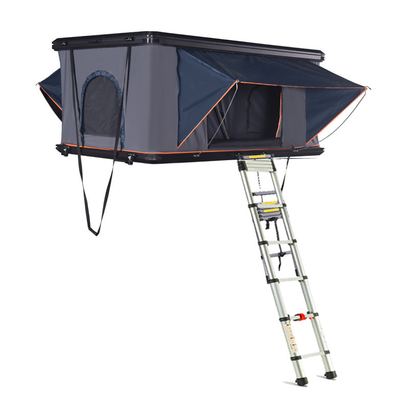 Tipo de elevación de aleación de aluminio tipo de carpa de techo de SUV, autocaravana de acampamiento rápido, protección solar a prueba de lluvia, carpa de carro plegable