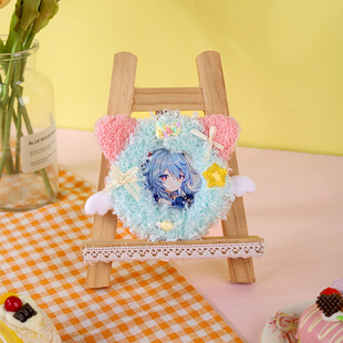 Pomelo Lace Plush Barry Support Girl's Music Score Student Gu Mei Second Dimension Barry Support Display Protection Frame
