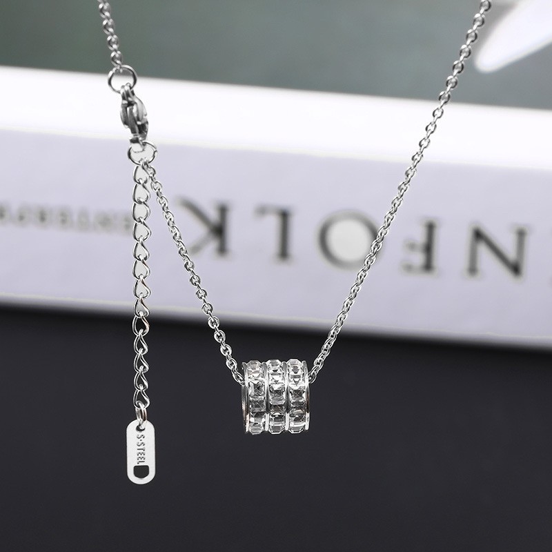 979 스틸 컬러 슬림 웨이스트 목걸이