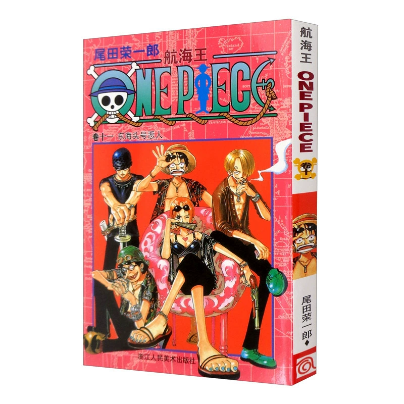 Подлинная манга-серия One Piece 1-108, аниме с горячей кровью, японский комикс, двумерная японская анимация