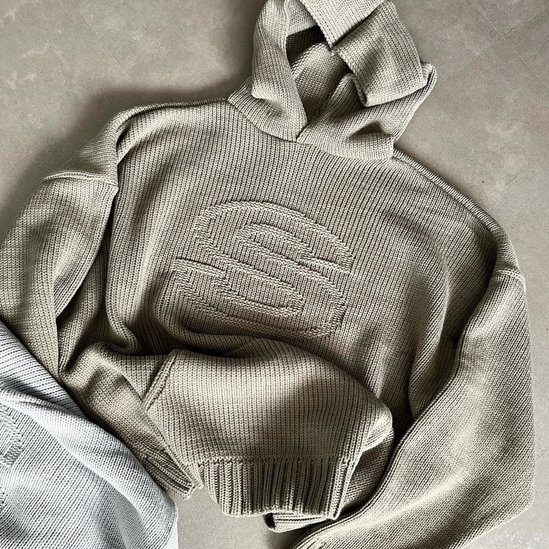 Men's Clothing American Retro Fashion Brand Independent Station Autumn And Winter New Pullover Sweater Men's And Women's Top Pocket_voghion.com