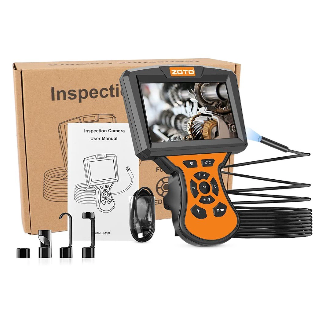 Завод прямой портативный промышленный эндоскоп с экраном HD 200 Вт пиксель трубы камеры осмотра автомобиля