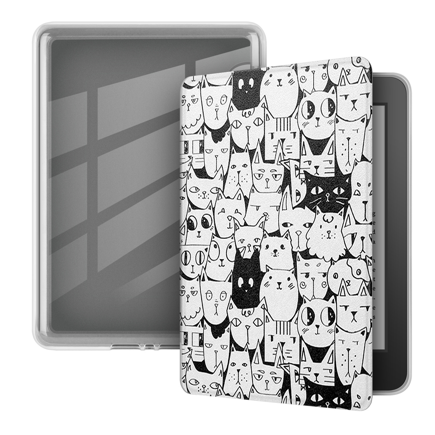 Aplicable kindle paperwhite6543 acrílico pintado funda protectora 658/558 funda protectora transparente