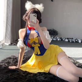 新款情趣内衣女性感公主裙女仆小胸透视火辣调情制服诱惑2709