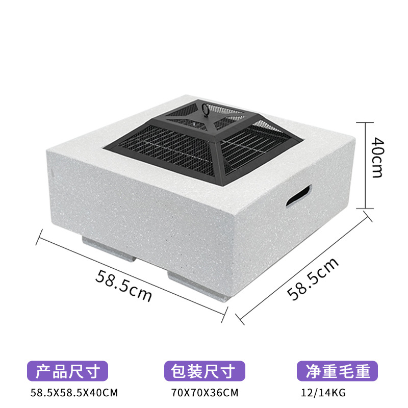 horno de calefacción de barbacoa al aire libre horno de óxido de magnesio horno de calefacción de leña horno de leña