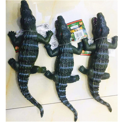 鳄鱼模型发声儿童玩具认知海洋动物男孩女孩过家家游戏小孩玩具