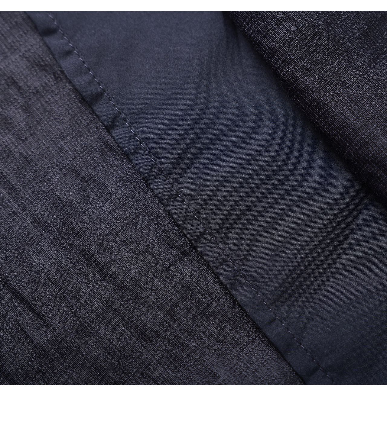 Đầm sơ mi nữ dáng suông chất liệu linen phối cườm nhẹ — màu xanh navy chi tiết 28