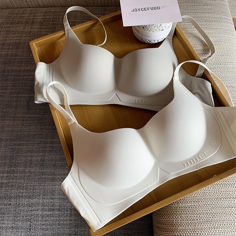 CynLBra Soft Support 3D Gather Cup Traceless Underwear Women's Small Chest Show Large Upper Collocable Parammary Beauty Back Bra